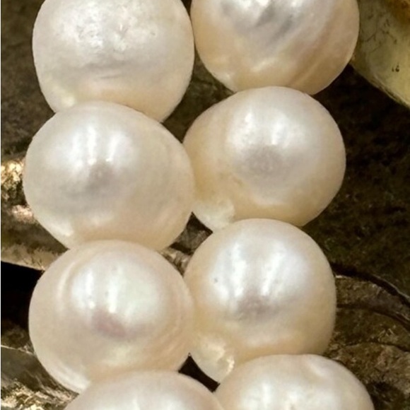 VINTAGEGE TENG YUE FRESHWATER PEARL NECKLACE C1970s - Picture 3 of 4